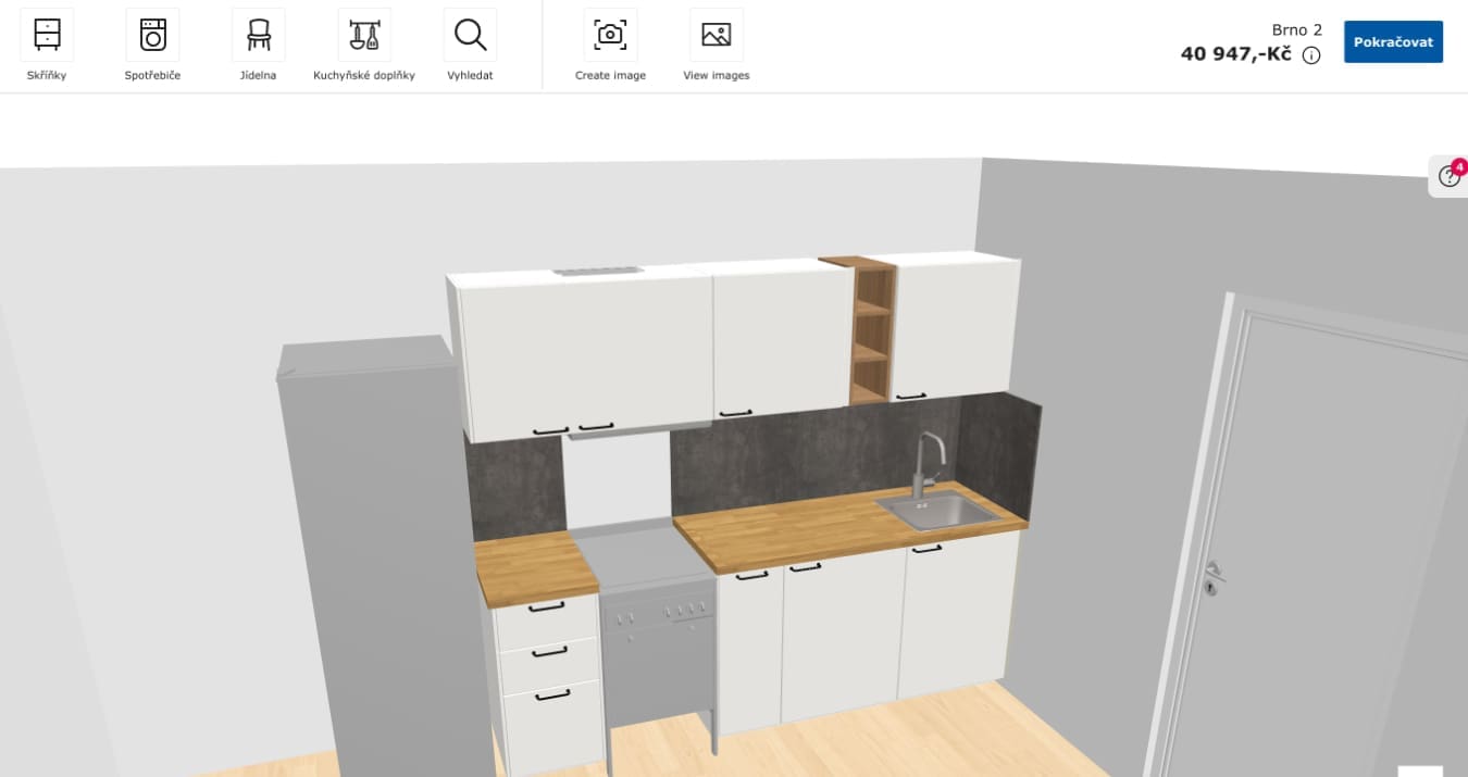 Planovani kuchyne ikea